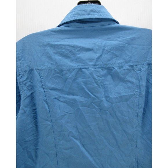 Woolrich Shirt Small Snap Down Collared Hiking Lightweight Outdoor - Picture 7 of 11